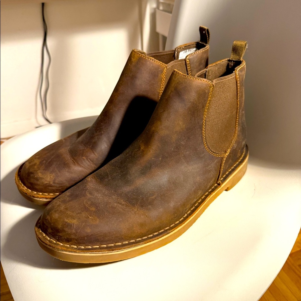 Clark Brown Chelsea Boot